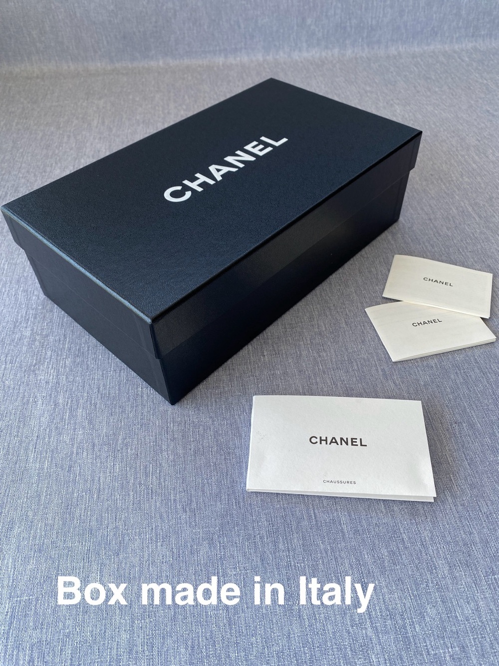 🇮🇹 Authentic CHANEL | Empty Gift Box + Booklet | Gift Display Storage Décor